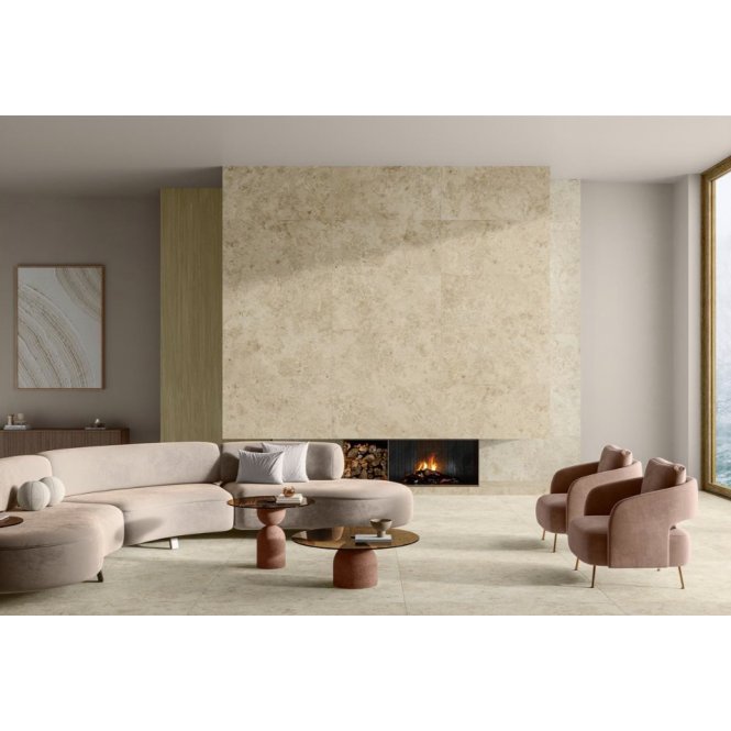 Serena Cream Matt 60cm x 60cm Wall & Floor Tile