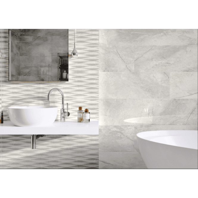 Serenity White Matt 60cm x 60cm Wall & Floor Tile