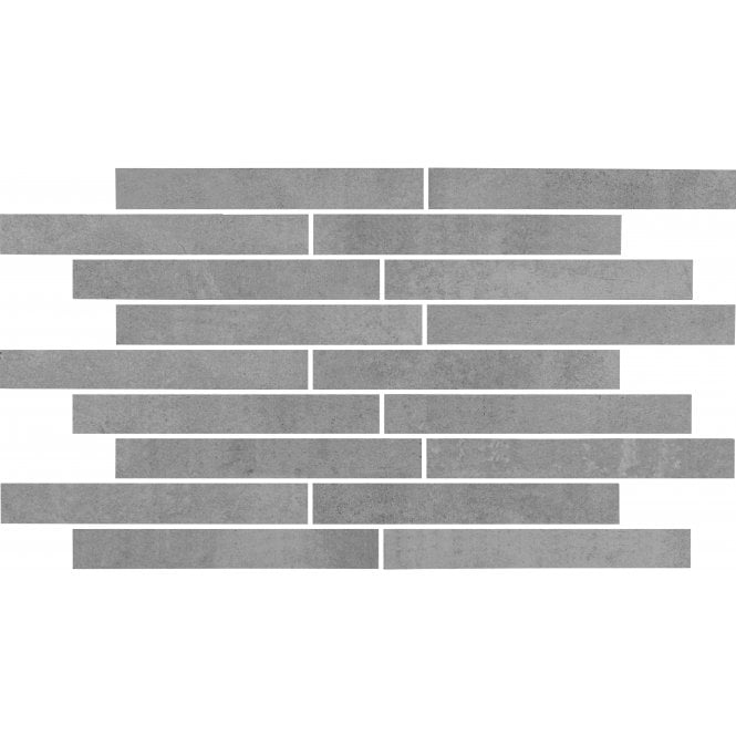 Shark Grey 28cm x 53cm Stick Mosaic Tile