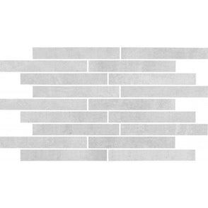 Shark White 28cm x 53cm Stick Mosaic Tile