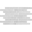 Shark White 28cm x 53cm Stick Mosaic Tile