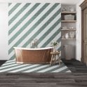Siena Diamond Green 20cm x 20cm Wall & Floor Tile