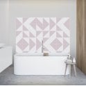 Siena Diamond Pink 20cm x 20cm Wall & Floor Tile