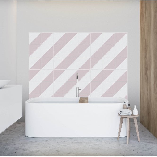 Siena Diamond Pink 20cm x 20cm Wall & Floor Tile