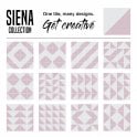 Siena Diamond Pink 20cm x 20cm Wall & Floor Tile