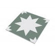 Siena Star Green 20cm x 20cm Wall & Floor Tile