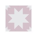 Siena Star Pink 20cm x 20cm Wall & Floor Tile