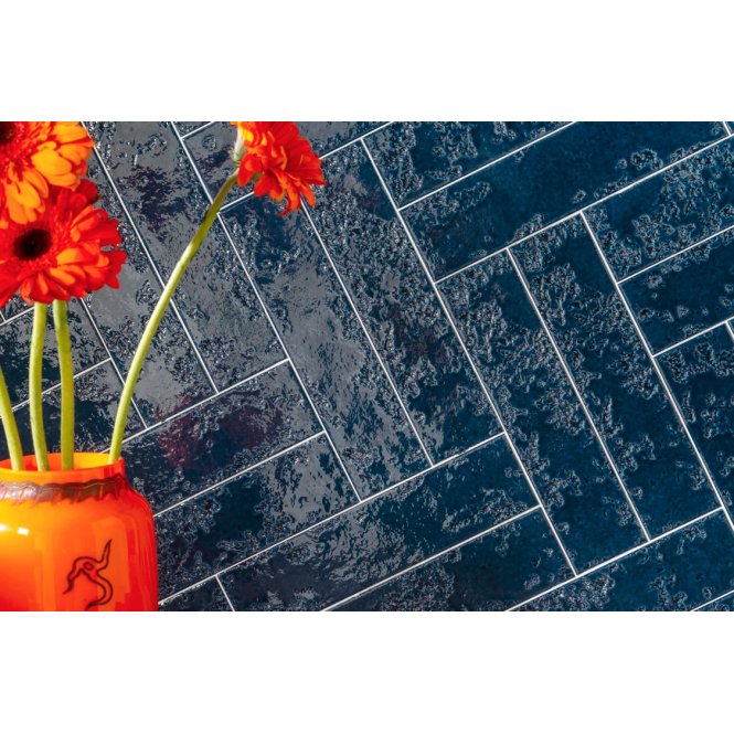 Sigma Azul 7.5cm x 30cm Wall Tile