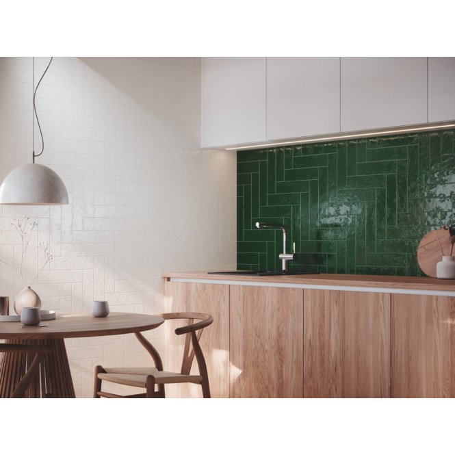 Sigma Verde 7.5cm x 30cm Wall Tile