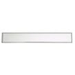 Silver Ceramic Border Tile 3cm x 20cm