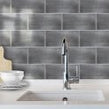 Silver Champagne 10cm x 20cm Metro Wall Tile