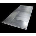 Silver Champagne Modular Peel & Stick 4 Panel Tile Set