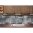 Silver Champagne Modular Peel & Stick 4 Panel Tile Set