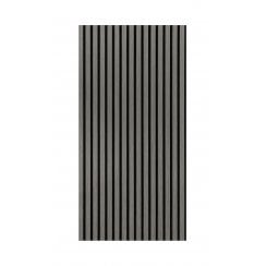 Silver Grey Acoustic Wood Panel 120cm x 60cm x 21mm