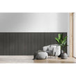 Silver Grey Acoustic Wood Panel 120cm x 60cm x 21mm