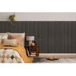 Silver Grey Acoustic Wood Panel 120cm x 60cm x 21mm