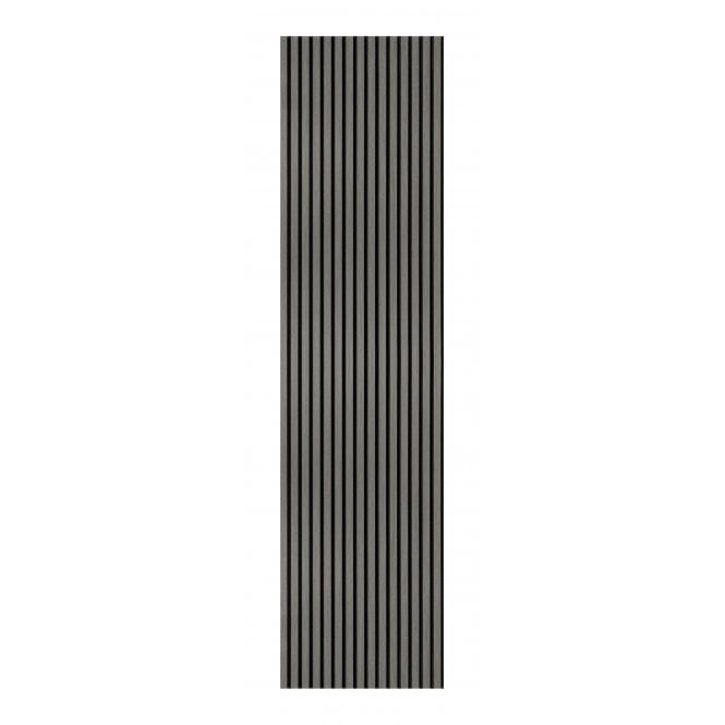 Silver Grey Acoustic Wood Panel 240cm x 60cm x 21mm