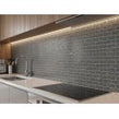 Gulfstone Silver Grey Brick Quartz 30cm x 30cm (4.8m x 2.3cm) Mosaic Tile