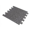 Gulfstone Silver Grey Brick Quartz 30cm x 30cm (4.8m x 2.3cm) Mosaic Tile