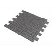 Gulfstone Silver Grey Brick Quartz 30cm x 30cm (4.8m x 2.3cm) Mosaic Tile