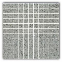 Gulfstone Silver Grey Quartz 30cm x 30cm (2.5cm x 2.5cm) Mosaic Tile