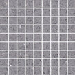 Gulfstone Silver Grey Quartz Mosaic (4.8cm x 4.8cm) 30cm x 30cm Wall Tile