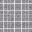 Gulfstone Silver Grey Quartz Mosaic (4.8cm x 4.8cm) 30cm x 30cm Wall Tile
