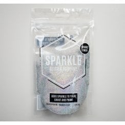 Silver Grey Sparkle Glitter Additive for Grout and Paint 100g