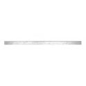 Silver Leaf 3cm x 60cm Wall Tile