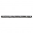 Silver Wavey Pencil Border 1.2cm x 20cm Wall Tile