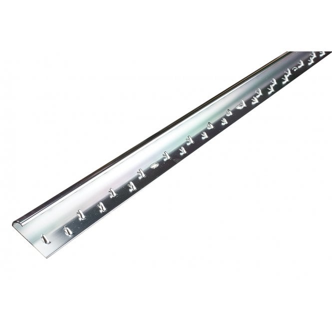 Tile Bank Single Grip Bright Silver 13mm(W) x 0.9m