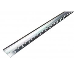 Tile Bank Single Grip Bright Silver 13mm(W) x 0.9m
