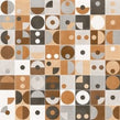 Sixties PopArt 15cm x 15cm Wall & Floor Tile