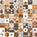 Sixties PopArt 15cm x 15cm Wall & Floor Tile