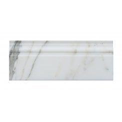 Skirting Calacatta Marble Gold 11.9cm x 30.5cm Border Tile