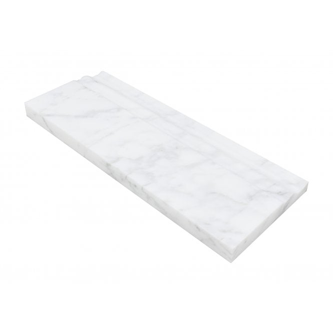 Skirting Calacatta Marble Gold 11.9cm x 30.5cm Border Tile
