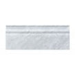 Skirting Carrara Marble White 11.9cm x 30.5cm Border Tile