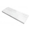 Skirting Dolomiti Marble White 11.9cm x 30.5cm Border Tile