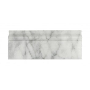 Skirting Goya Marble White 11.9cm x 30.5cm Border Tile