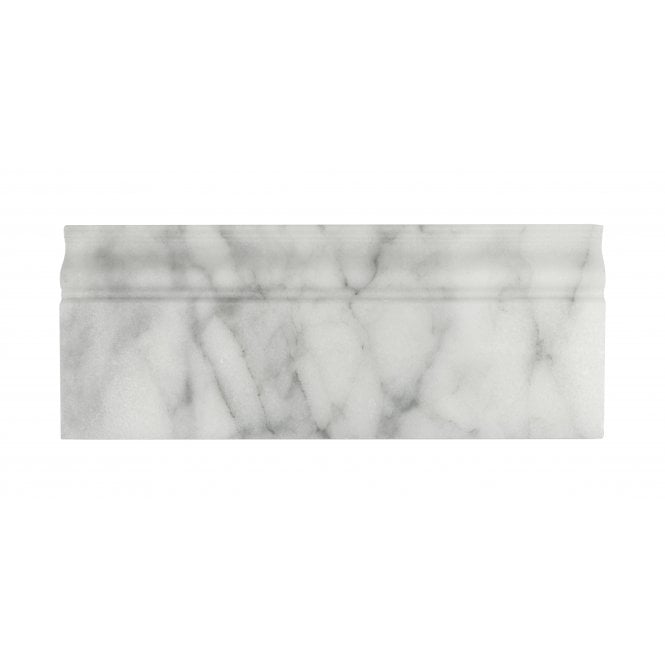Skirting Goya Marble White 11.9cm x 30.5cm Border Tile