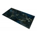 Sky Blue Marble Effect Polished Porcelain 60cm x 120cm Wall and Floor Tile