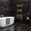 Sky Golden Black Marble Effect Polished Porcelain 60cm x 120cm Wall & Floor Tile