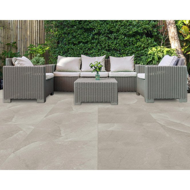 Sky Rock 60cm x 90cm x 2cm Slab Outdoor Tile