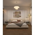 Slat Parquet Oak Wall & Floor Tile 60cm x 120cm