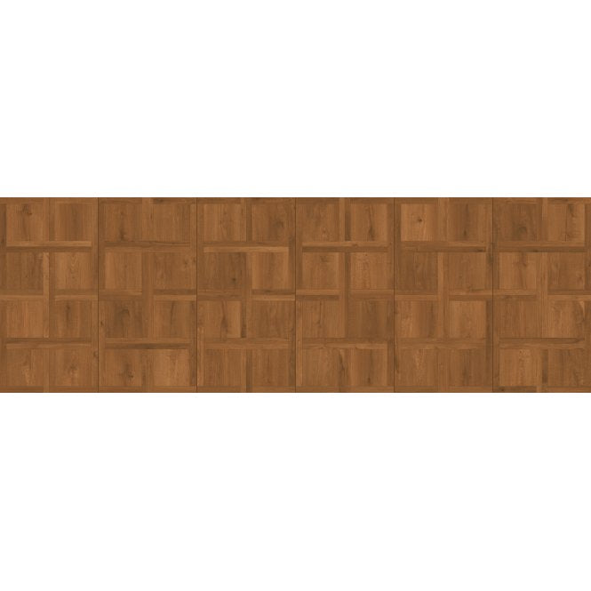 Slat Parquet Walnut Wall & Floor Tile 60cm x 120cm