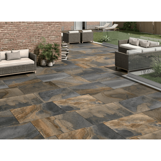 Slate Imperio 60cm x 60cm 2cm Slab Tile 23 SQM Project Pack