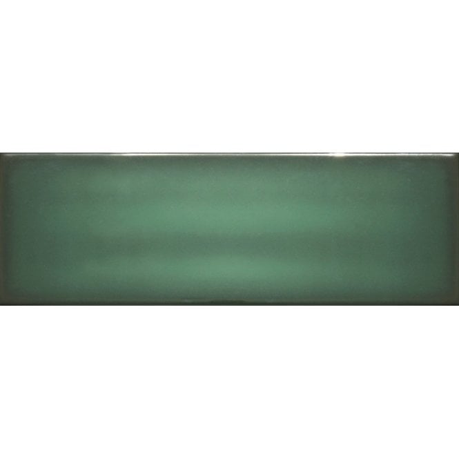 Italian Design Slide Emerald 10cm x 30cm Wall Tile
