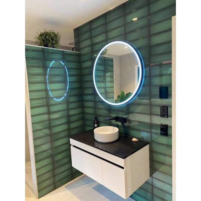 Italian Design Slide Emerald 10cm x 30cm Wall Tile