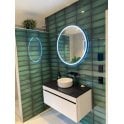 Italian Design Slide Emerald 10cm x 30cm Wall Tile