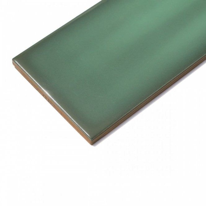 Italian Design Slide Emerald 10cm x 30cm Wall Tile